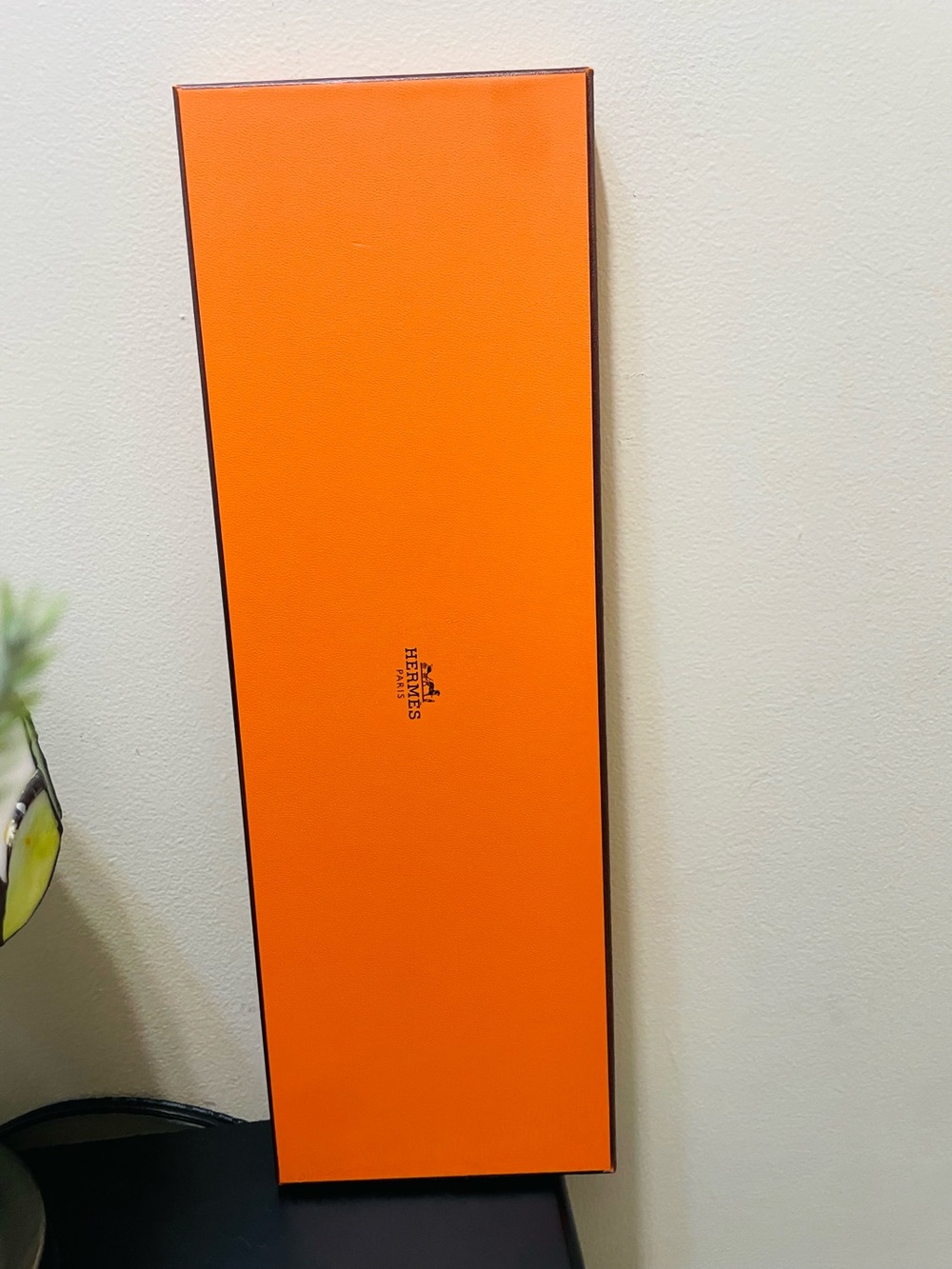 Hermes Orange Signature Box